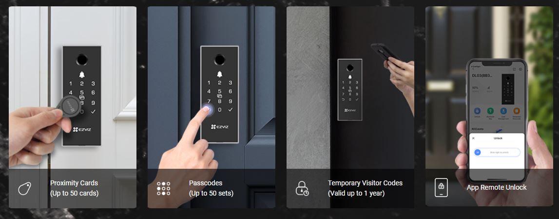 Khoá vân tay Ezviz DL03 Pro