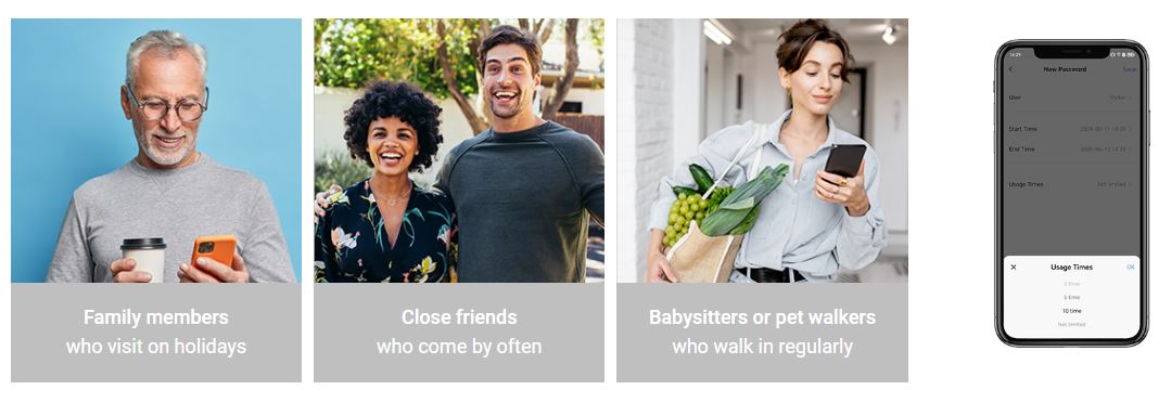 Khoá vân tay Ezviz DL03 Pro