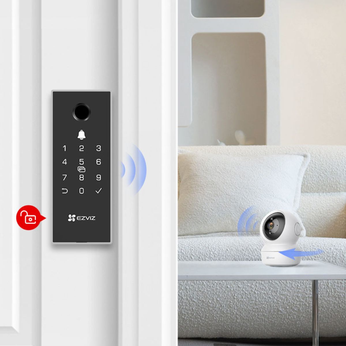 Khoá vân tay Ezviz DL03 Pro