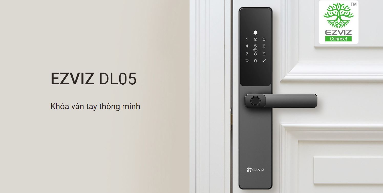 khoa van tay thong minh ezviz dl05 16653